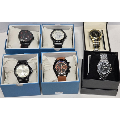 361 - Six boxed watches