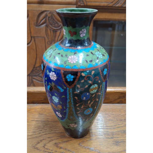 403 - Fine quality vintage Chinese Meiping Cloisonné vase

Approx 20cm tall