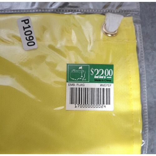 371 - Packaged as new, official 2007 Master golf merchandise, hole flag