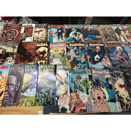 332 - Large Collection of the Animal Man comics including 15 sealed comics