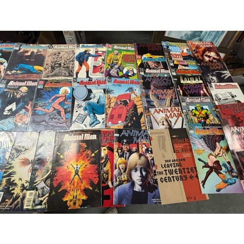 332 - Large Collection of the Animal Man comics including 15 sealed comics