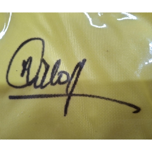 372 - Packaged as new, official 2007 Master golf merchandise, hole flag with 8 players signatures includin... 