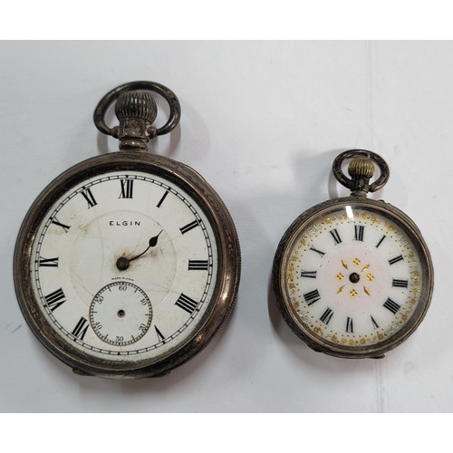 29 - Pair of silver pocket watches (2)