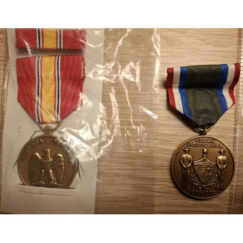 98 - Five various REPLICA USA military medals (5)