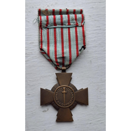 185 - France WWI combat medal