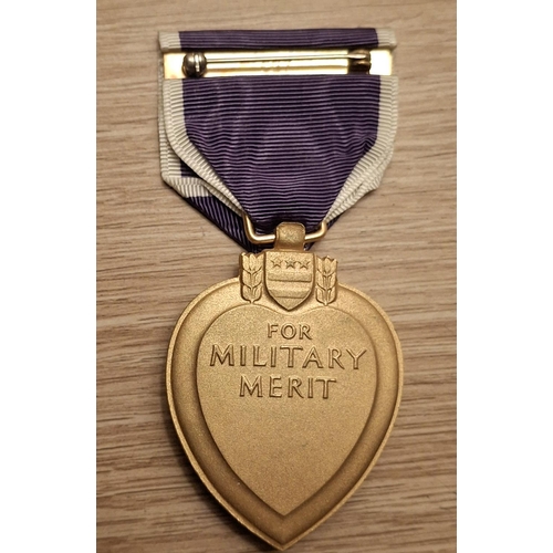 201 - REPLICA USA Purple Heart - current issue medal