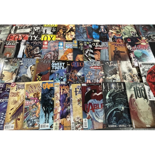 222 - Large quantity of comics including Vampire, Seekers, Ginger, Sweet tooth and many others etc (Qty)