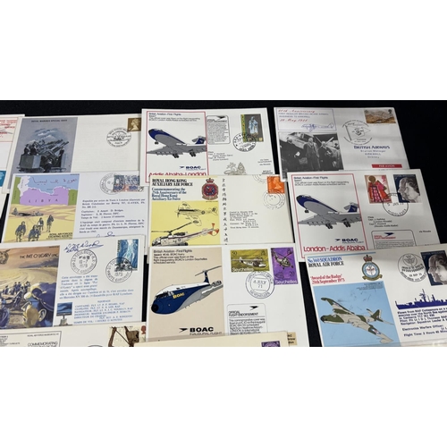 309 - Quantity of GB QEII FDC, many travel related (Qty)