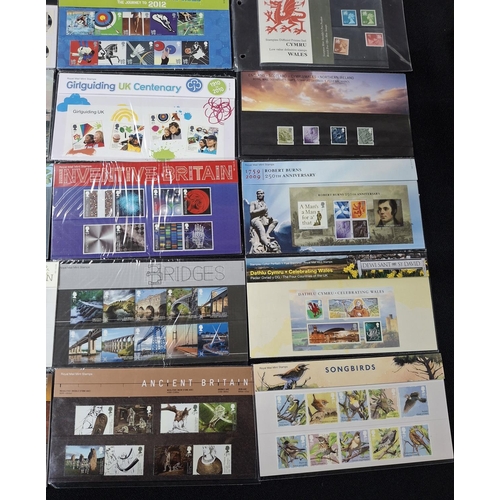 342 - Twenty GB QEII 21stC stamp packs (20)