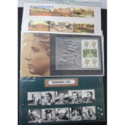 351 - Twenty GB QEII 21stC stamp packs together with 4 earlier Welsh definitive stamp packs (24)