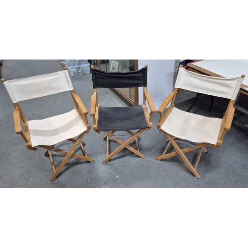 462 - Three directors chairs (3)