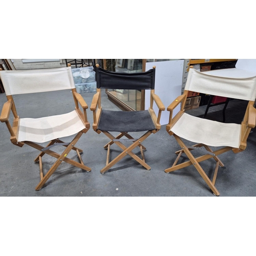 462 - Three directors chairs (3)