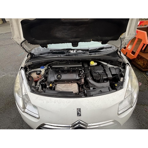 1 - White and Black Citroen DS3 Plus, LT62 TJX Petrol, 1.6L 2012 plate, Collection & Viewing is at our a... 