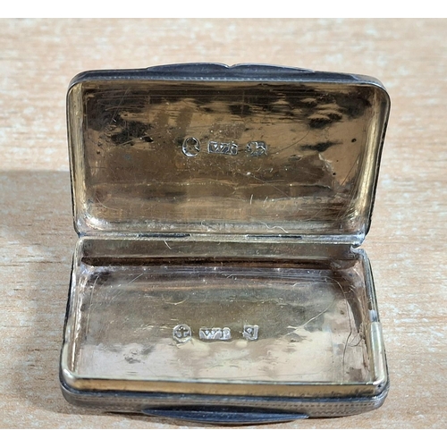 4 - Stunning engraved and initialed E J, hallmarked Birmingham 1915 silver pill box