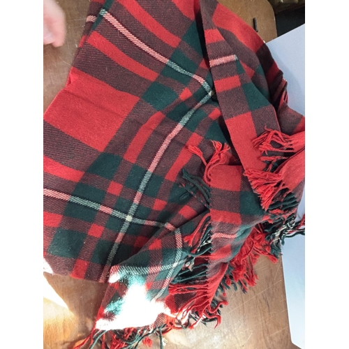 145 - Tartan blanket