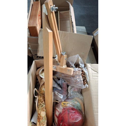 244 - Box full of stitching equipment (Qty)