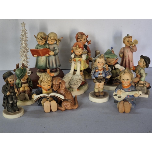 390 - Eleven German made Goebel children figurines (11)