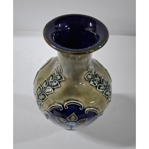 395 - Small, early Royal Doulton vase, impressed marked to base,

approx 12 cm tall