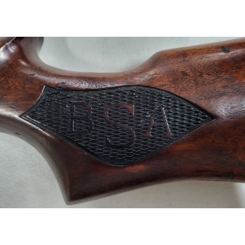 290 - B.S.A A series  light pattern air rifle, Serial No A1912 circa 1936, serviced in March 2022