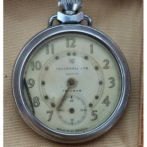 140 - Two various pocket watches, one possibly silver, both a/f (2)