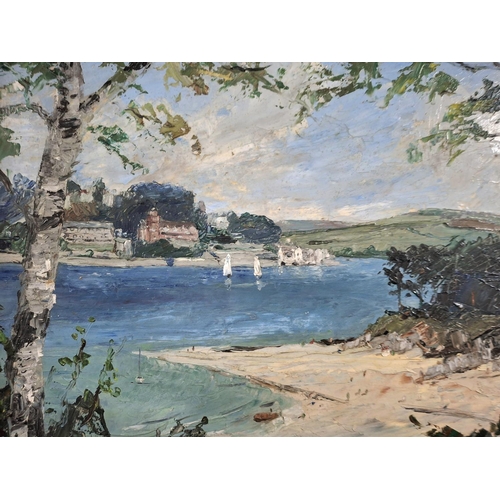 34 - Francis B Savage (born Wallasey 1908-died Salcombe 1985) mid 20thC oil on board 