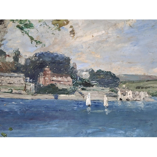 34 - Francis B Savage (born Wallasey 1908-died Salcombe 1985) mid 20thC oil on board 