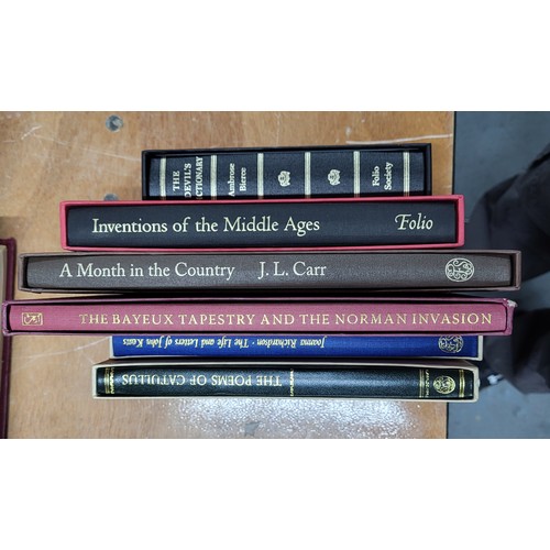 358 - Six various Folio society books including 