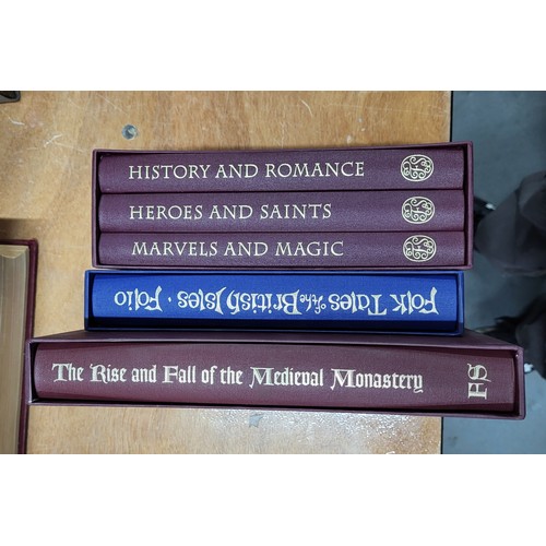 359 - Five various Folio society books including 