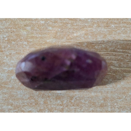 272 - 26.54 ct, oval cut Sri Lanka Ruby, not heat treated, no glass filled, classed as semi-translucent,

... 