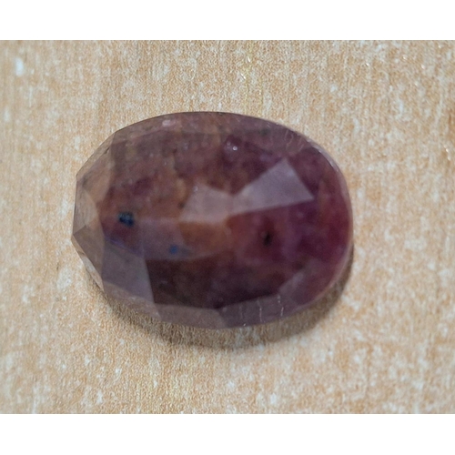 272 - 26.54 ct, oval cut Sri Lanka Ruby, not heat treated, no glass filled, classed as semi-translucent,

... 