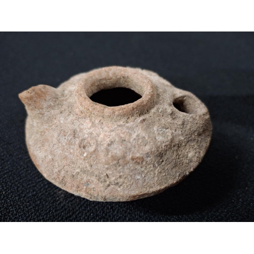 44 - Two Roman terracotta oil lamps (2)