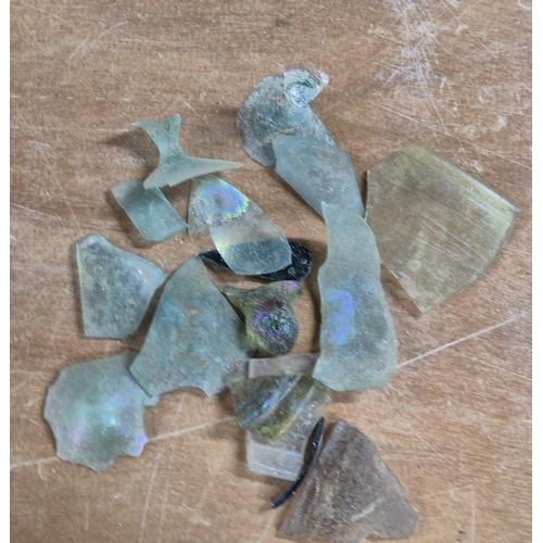 63 - Quantity of Roman glass pieces (Qty)