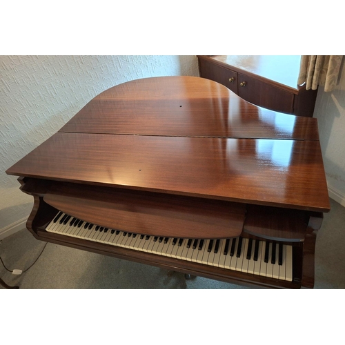 196 - Challon of London, early/mid 20thC baby grand piano,

Collection from vendors home - 5 mins drive fr... 