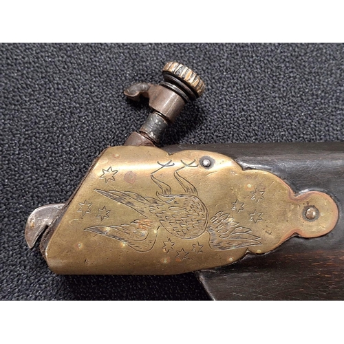 99 - Extremely rare, US 4th Cavalry Colt .36 calibre revolver with shoulder stock, circa 1860s, the revol... 