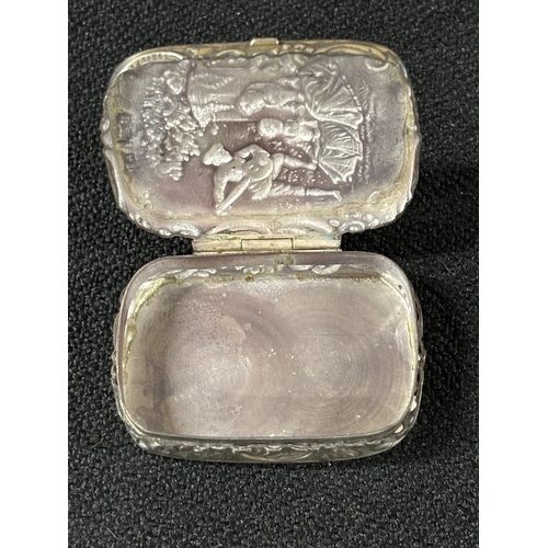 21 - Silver Pill box 

25 grams