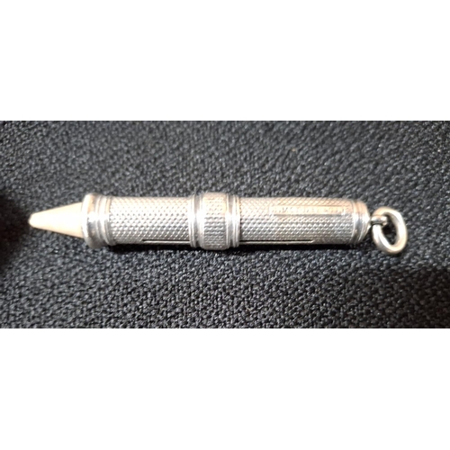 24 - Five small English silver hallmarked items to include a pencil holder, small Vespa etc (5)