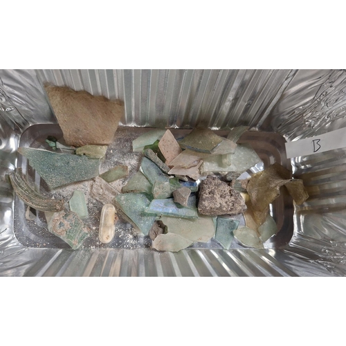 373 - Quantity of Roman glass shards (Qty)