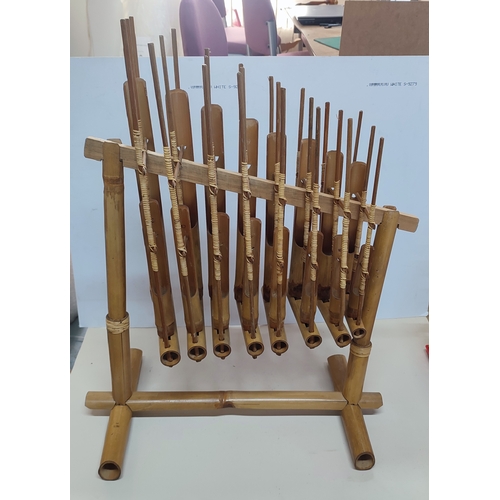 364 - A complete Indonesian bamboo 