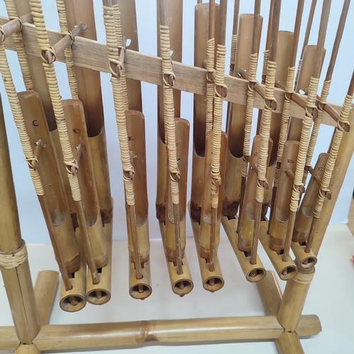 364 - A complete Indonesian bamboo 