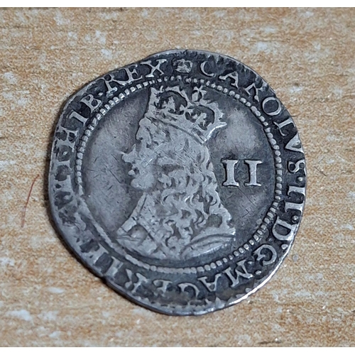 257 - Charles II silver half-groat, third hammered coinage, 1660-1685