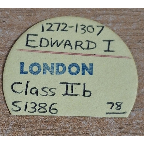 264 - EDWARD I (1272-1307) CLASS III B HALFPENNY