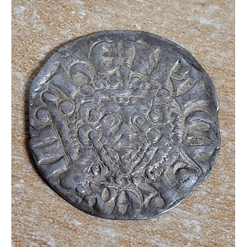 266 - HENRY III (1216-1272) LONG CROSS SILVER PENNY, LONDON MINT