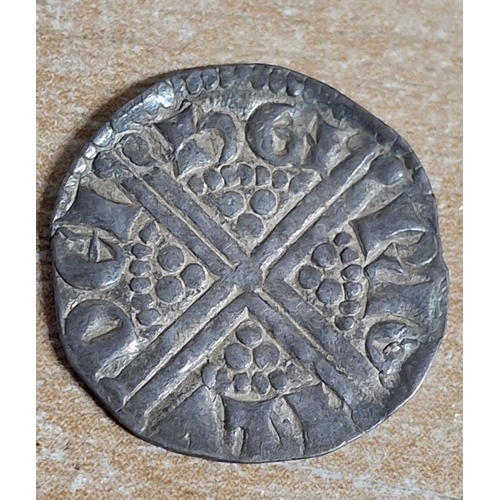 266 - HENRY III (1216-1272) LONG CROSS SILVER PENNY, LONDON MINT
