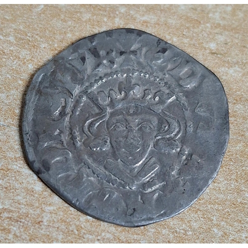 272 - EDWARD I (1272-1307) LONG CROSS SILVER PENNY, BURY ST EDMUNDS CLASS XE