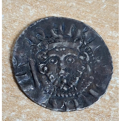 275 - HENRY III (1216-72) LONG CROSS SILVER PENNY, CANTERBURY MINT, class Vg