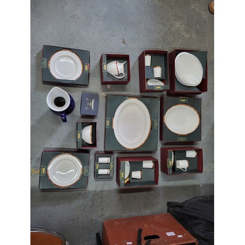 377 - Collection of boxed Connought ceramics for M&S, and a vase (Qty)