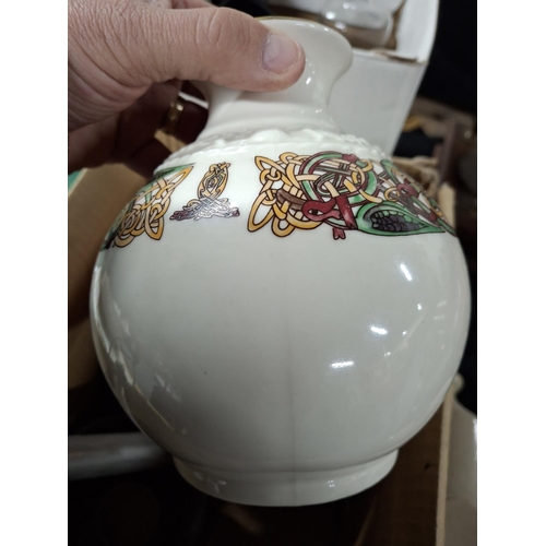 378 - Collection of matching CRE handmade in Galway, Ireland porcelain (Qty)