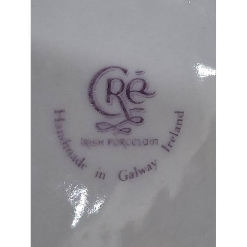 378 - Collection of matching CRE handmade in Galway, Ireland porcelain (Qty)