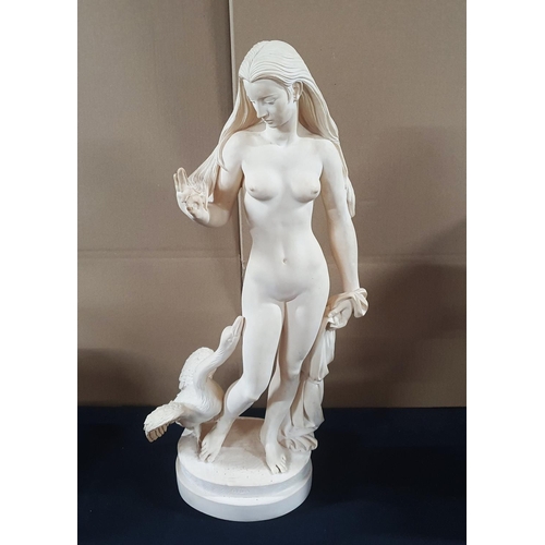 389 - Large parianware style figurine 