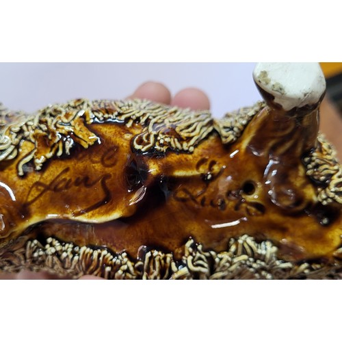 420 - Ceramic Highland Bull, indistinctly marked to under-side